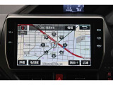 純正ナビを装備。タッチパネル式で使いやすく、お出かけもラクラクです。