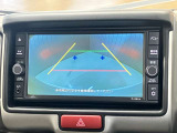 【バックモニター】駐車時に後ろの映像がナビゲーションにうつるので駐車がらくらく★車庫入れが心配なかたもバックモニターで安心★
