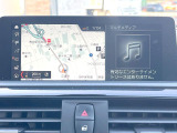●BMW純正ナビ:一体感のあるナビは、高級感ある車内を演出してくれます。Bluetooth再生などオーディオ機能も充実しておりますので、運転もより楽しめます♪
