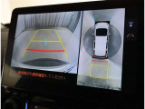 バックガイドモニター搭載で、駐車時もラクラク安心!