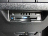 ETC車載器付きです。高速道路の料金所もスムーズに通過できます。