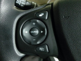 ハンドルにオーディオの操作スイッチが装備されています!視線を前方から外さずハンドルから手を離さずに操作できるのでとっても安全ですね♪