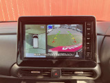 アラウンドビューモニター付きですので、車庫入れも楽々です。