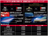 ご購入の際にお車のお手入れを楽にするガラスコーティングがお勧めです。