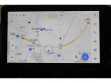 【メモリーナビ】操作はタッチパネルで簡単です。遠出や初めての場所もこれで安心ですね!