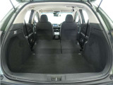 ◆リアシートを使用しない時はこの通り更に広々ラゲッジスペースの出来上がりです、たくさんの荷物が積み込み可能です!