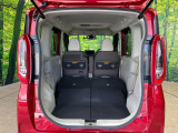 普段のお買い物や通勤、送迎等に十分な荷室スペースを確保しております。セカンドシートを倒すと、大きな荷物の積載も可能です♪