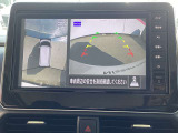アラウンドビューモニターは車庫入れの強い味方となってくれます。上から車を見下ろすように視ることで、駐車場枠内にビシッと真っ直ぐ停めれます!☆一度使ったらわかって頂けます☆