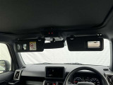 ミラー付きのサンバイザーが装備されています!