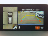便利な360&deg;ビューモニターが付いて狭い道や駐車時などで役立ちます