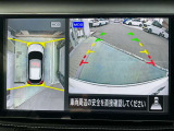 駐車が簡単になるアラウンドビューモニターは前後センサーに加えて、低速時前後衝突軽減ブレーキもついて安心。更に人を検知すると音で教えてくれるので巻き込み事故の予防にもなります。