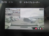前後ドライブレコーダーも付いて映像も鮮明に写ります。