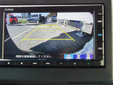 後退や車庫入れ時に安心のバックカメラ付き!夜間や雨天などの視界の悪いシーンでも視えて安心ですね♪