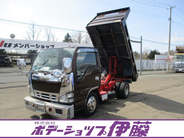 エルフ  4.8 ダンプ フラットロー ディーゼル