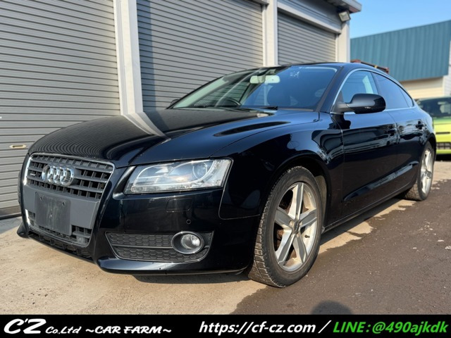 A5スポーツバック 2.0 TFSI クワトロ 4WD 夏冬タイヤ 黒革シート ナビ TV