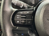 ステアリングにオーディオ操作スイッチが付いています。オーディオ画面に直接タッチしなくても操作が出来ますので、運転に集中できます。