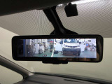 スマートルームミラー付きで後部座席に乗車してても後方がしっかり見れます