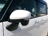 ターンランプ付きドアミラーはデザインだけでなく、他のドライバーや周囲の歩行者にもわかり易く視認性も十分な装備です。