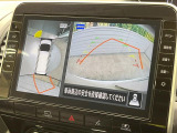 【アラウンドビューモニター】専用のカメラにより、上から見下ろしたような視点で360度クルマの周囲を確認することができます☆死角部分も確認しやすく、狭い場所での切り返しや駐車もスムーズに行えます。