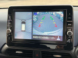 アラウンドビューモニターです!上空から貴方のお車をモニタニングしている様に車両の周りの安全確認が出来ます!