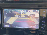 バックカメラ付で駐車も安心♪
