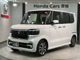 全国納車可 第三者機関証明書付 H SENSING 新車保証 試乗車 ワンオ-ナ- ナビLXU-242NBi TV  Rカメラ CD録音 BTオ-ディオ装備のN-BOXカスタム ベースグレード入庫!