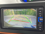 【バックカメラ】駐車時に後方がリアルタイム映像で確認できます。大型商業施設や立体駐車場での駐車時や、夜間のバック時に大活躍!運転スキルに関わらず、今や必須となった装備のひとつです!