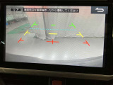 バックカメラが付いているので後方確認が非常にしやすいです。今や運転初心者も熟練者も必須装備!ついていて損はないですね♪