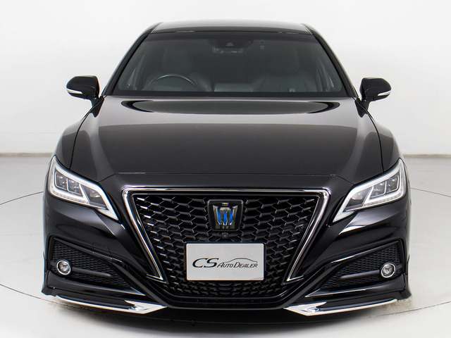 クラウンハイブリッド 2.5 G後期 SR OP18AW モデリスタ 黒本革