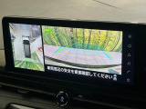【アラウンドビューモニター】専用のカメラにより、上から見下ろしたような視点で360度クルマの周囲を確認することができます☆死角部分も確認しやすく、狭い場所での切り返しや駐車もスムーズに行えます。