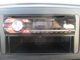 こちらのお車にはCDラジオデッキが付いています!