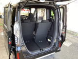 リアシートがあっても、しっかり荷物を積む事ができます。