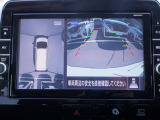 アラウンドビュ-モニタ-はクルマの真上から見ているかのような映像によって、周囲の状況を知ることで、駐車を容易に行うための支援技術です。