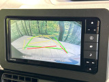 【バックカメラ】駐車時に後方がリアルタイム映像で確認できます。大型商業施設や立体駐車場での駐車時や、夜間のバック時に大活躍!運転スキルに関わらず、今や必須となった装備のひとつです!