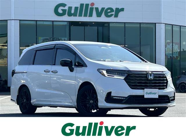 オデッセイ2.0 e:HEV アブソルート EX ブラックエディション本革シート ワンオーナー