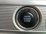 エンジンスタートはプッシュ仕様です!