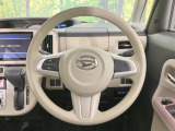 ステアリングも使用感が少なく、きれいな状態となっております♪