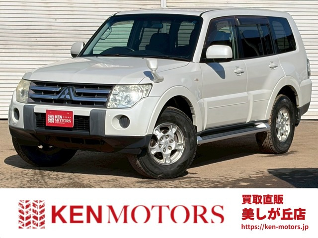 パジェロ3.0 ロング リミテッド エディション 4WDワンオーナー 社外ナビ バックカメラ