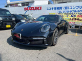 希少1オーナ走行3200キロ911ターボD車入庫高価オプション多数付き1台限り!スポーツエキゾースト/フロントアクスルリフト/バイクロスブレーキキャリパー/ツートンレザー/Pガラス/ディラーOPドラレコ/レーダ