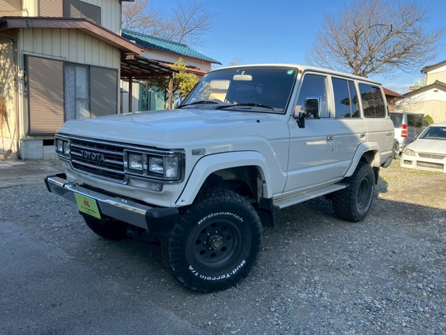 ランドクルーザー60 4.0 VX ハイルーフ 4WD 社外ナビ 社外ステアリング 社外アルミ