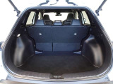 5人乗車時でも十分なスペースのトランクルームです。