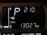 現在の走行距離です。(13,024KM入庫時)