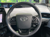 【ステアリングスイッチ】運転中、前方から目線をそらすことなく、オーディオ等の操作が可能な便利機能!安心&快適なドライブを演出してくれます♪
