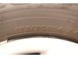 175/70R14    車両装着タイヤサイズです。 タイヤのご相談も石川トヨペットカローラにお任せください
