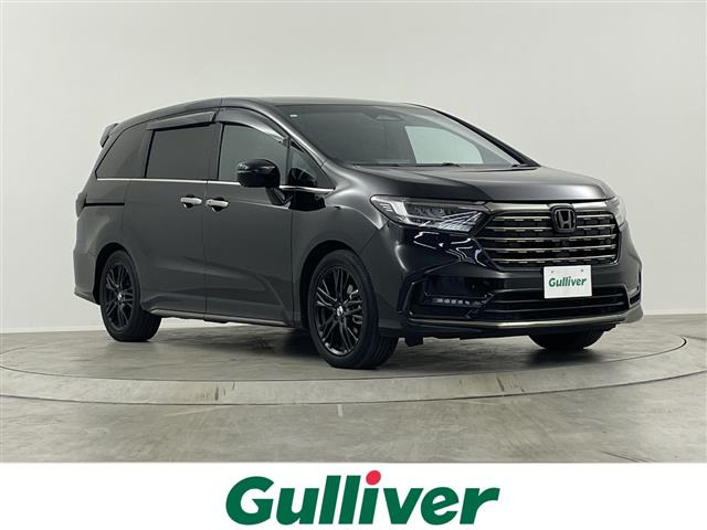 オデッセイ 2.0 e:HEV アブソルート EX ブラックエディション 本革シート ワンオーナー