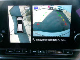 アラウンドビューモニター。空の上から見下ろすような視点でスムース駐車。