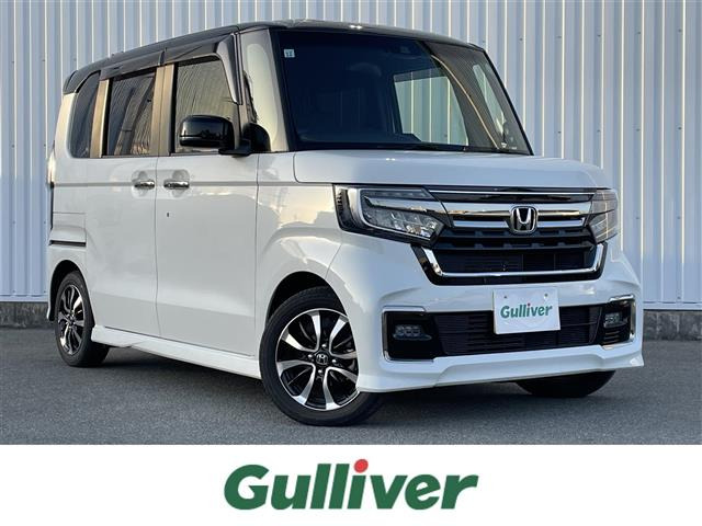 N-BOXカスタムL コーディネートスタイル本革シート 修復歴無し