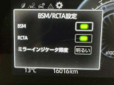 隣車線を走る車両をレーダーで検知し、ドアミラーでは確認しにくい後側方エリアに存在する車両に加え、急接近してくる車両も検知します。車両を検知するとドアミラーに搭載されたLEDインジケーターが点灯します。