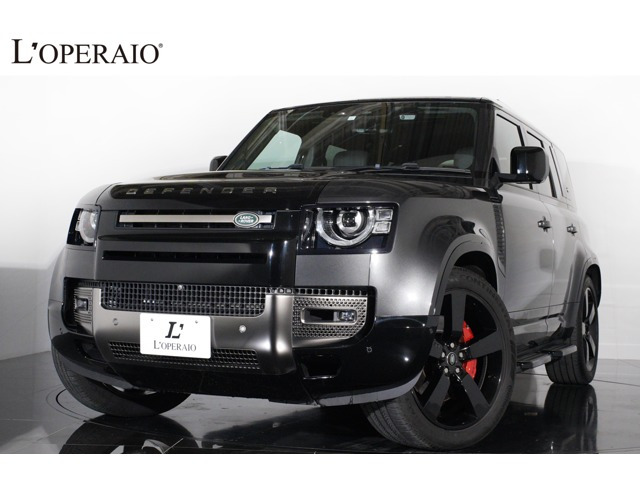 ディフェンダー110 X 3.0L D300 ディーゼル 4WD1オーナー車 有償色 タン×黒ハーフ革 純正