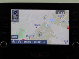 純正Bluetooth対応ナビを装備。タッチパネル式で使いやすく、お出かけもラクラクです。